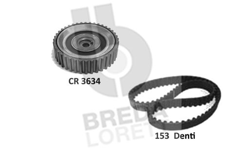 BREDA LORETT Zobsiksnas komplekts KCD0775